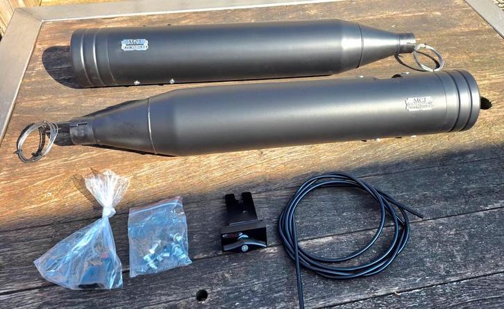 MCJ adjustable exhaust Harley touring, Motoren, Onderdelen | Harley-Davidson, Nieuw, Ophalen of Verzenden