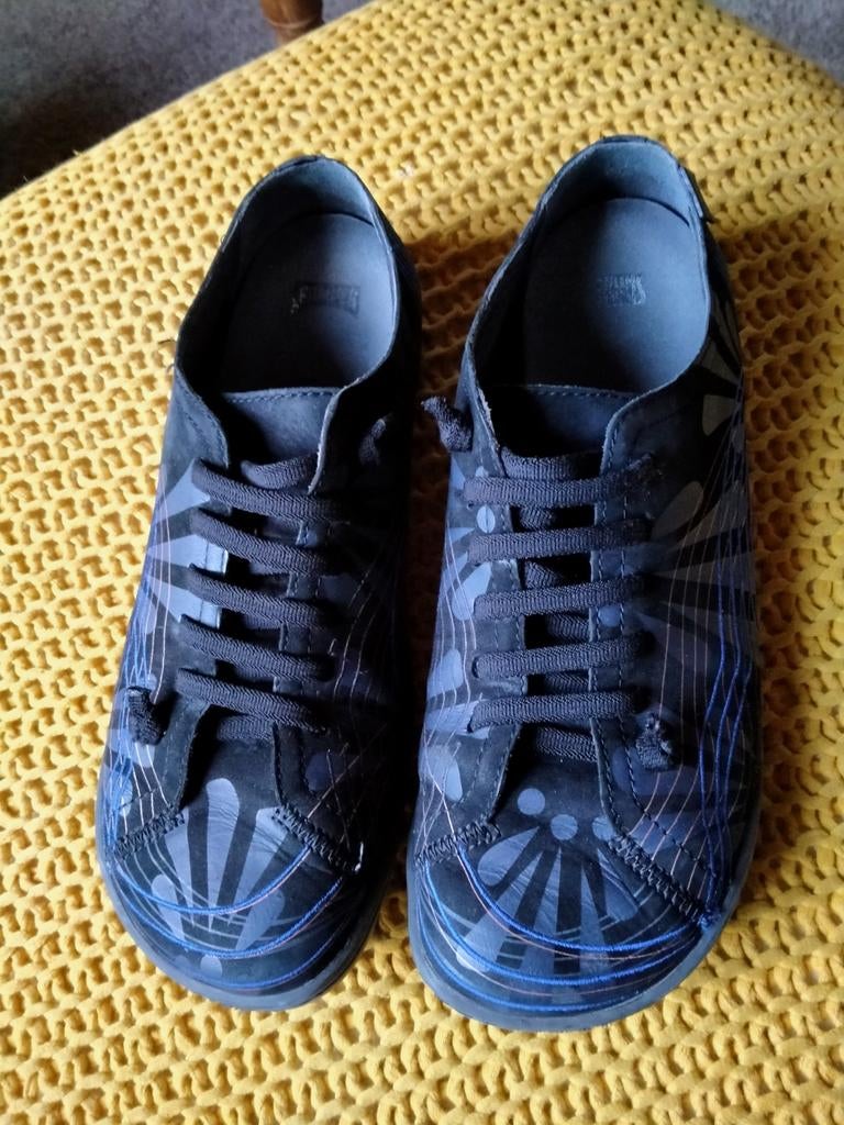 Camper barefoot schoenen 41, Ophalen of Verzenden, Gedragen, Zwart, Sneakers of Gympen