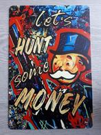 MR. Monopoly Let's Hunt Some Money 20x30 cm Reclamebord, Ophalen of Verzenden, Nieuw, Reclamebord