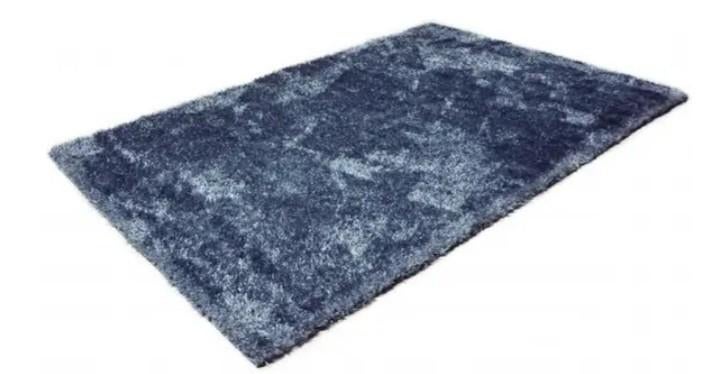 Vloerkleed Botero blauw glans 160x230 hoogpolig nieuw!, Superzacht kwaliteit comfortabel warm, Blauw, 150 tot 200 cm, Ophalen of Verzenden