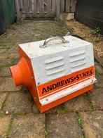 Andrew Sykes 3KW heater elektrische heteluchtkanon, Gebruikt, Minder dan 30 cm, Kachel, Minder dan 60 cm