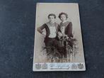 Kabinetfoto Hoiffert Dresden broer en zus, Gebruikt, Foto, Ophalen of Verzenden, Voor 1940