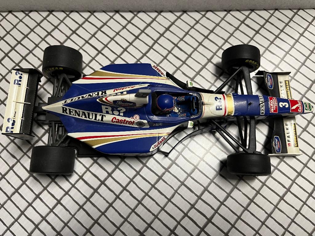 villeneuve 1-18, Hobby en Vrije tijd, Modelauto's | 1:18, Verzenden, Zo goed als nieuw, Auto, MiniChamps