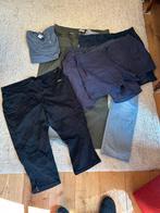 Grote maat merkkleding 7 x dames mt 50 korte broek, Verzenden, Zo goed als nieuw, Blauw, Broek of Spijkerbroek