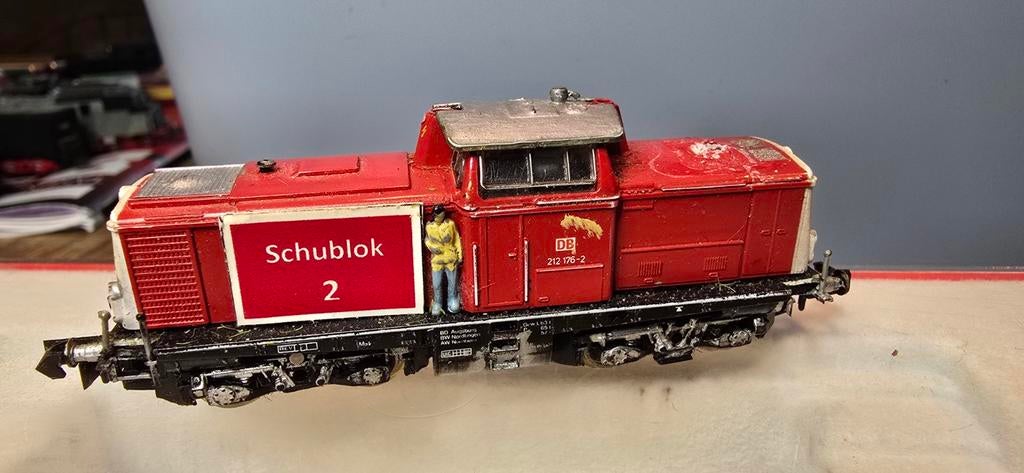 Arnold br212 diesel loop of sloop rijdt goed!, Hobby en Vrije tijd, Arnold, Gebruikt, Ophalen of Verzenden, Gelijkstroom