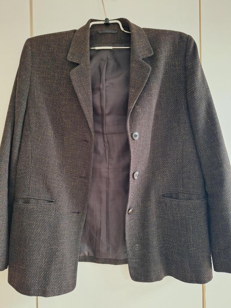 Bruine blazer,  maat 42, merk Your 6th sence at C&A, Bruin, Maat 42/44 (L), Jasje, Gedragen
