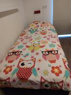 Dekbedovertrek Uil 2 x 1 persoons, Overige kleuren, Jongetje of Meisje, Dekbedovertrek, Ophalen of Verzenden