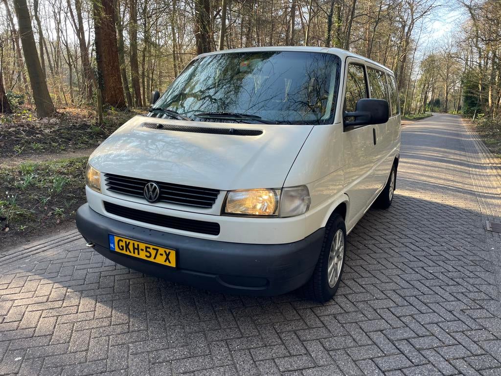 Volkswagen T4 Caravelle 2.5 Benzine | 9-pers | topstaat !, Auto's, Voorwielaandrijving, Euro 5, Stof, Overige carrosserieën