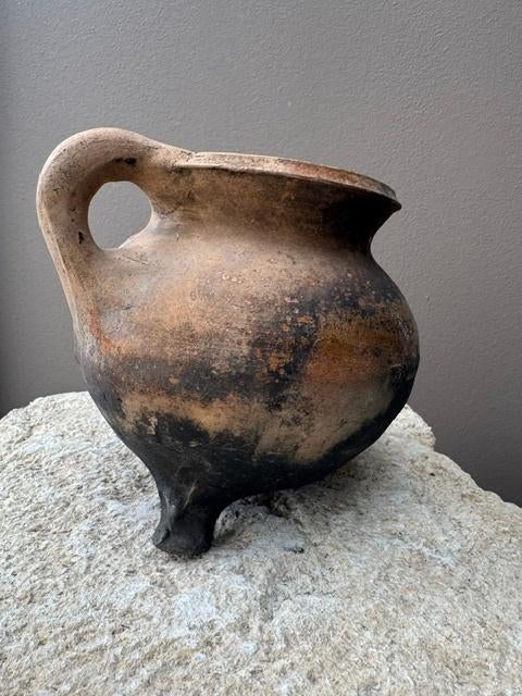 Aardewerk kookpot, Antiek en Kunst, Antiek | Keramiek en Aardewerk, Ophalen of Verzenden