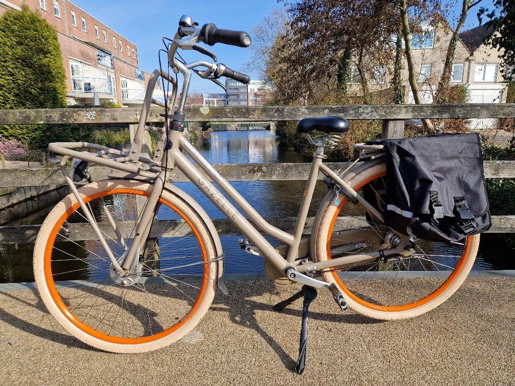 Gazelle HeavyDutyNL transportfiets, Ophalen, Gebruikt, 47 tot 50 cm, Versnellingen