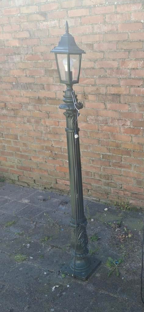 2 Klassieke Tuinlantaarn  tuinlamp sierlamp goede kwaliteit, Ophalen, Gebruikt, Minder dan 50 watt, Staande lamp