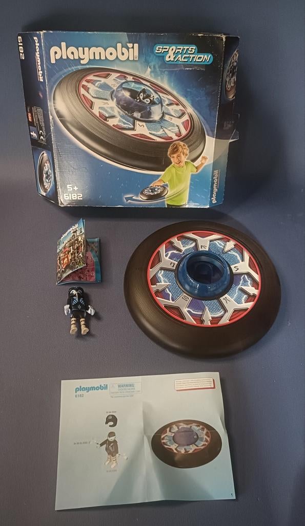 Playmobil 6182 Vliegende Schotel Frisbee, Ophalen of Verzenden, Nieuw, Complete set