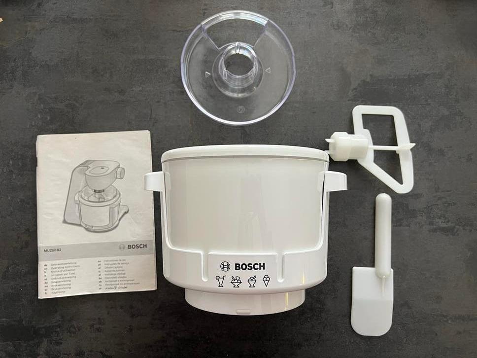 Bosch MUZ5EB2 IJsbereider, Ophalen, Zo goed als nieuw, 3 snelheden of meer