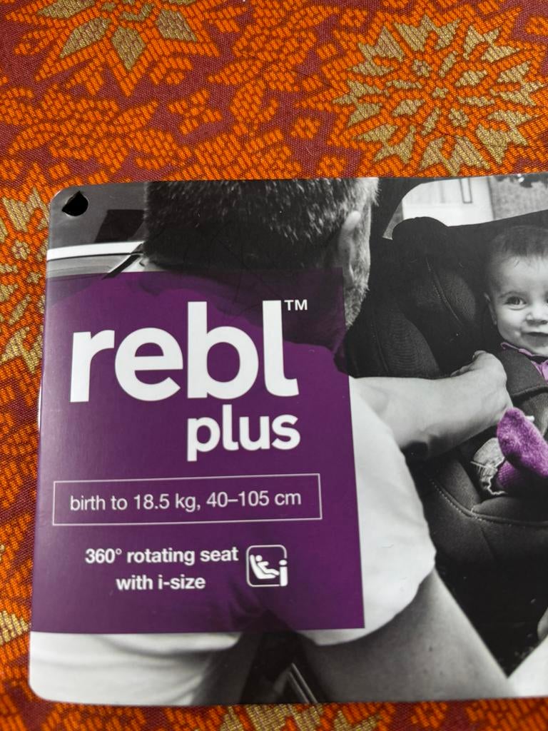 Nuna reble plus, Ophalen, Zo goed als nieuw, Overige merken, Isofix