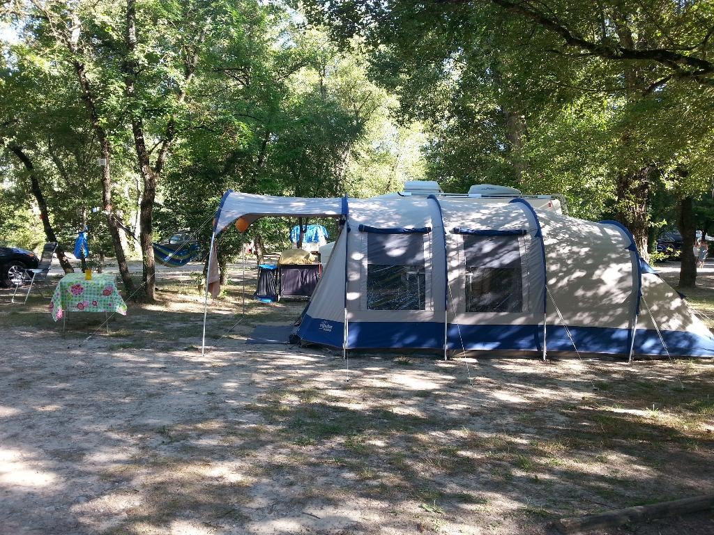 Tunneltent Michigan 320 PE Vrijbuiter 4 personen, Ophalen, Gebruikt, Tot en met 4
