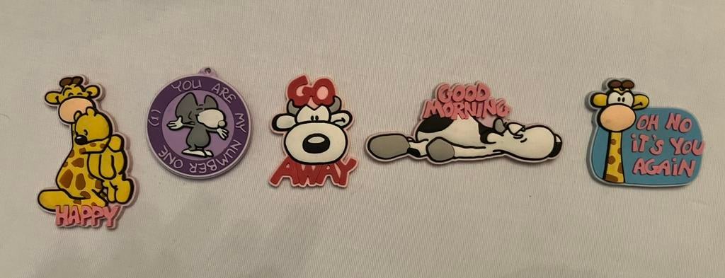 Leendert jan vis magneten, Verzamelen, Beelden en Beeldjes, Ophalen of Verzenden, Zo goed als nieuw