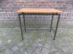 Tafel bijzettafel vintage retro zwevend blad sidetable, Ophalen of Verzenden, Gebruikt