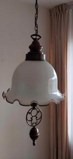 Hanglamp NIEUWSTAAT, Ophalen, Zo goed als nieuw, Glas, 75 cm of meer