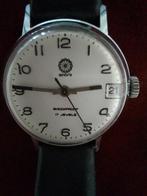 Ancre horloge shockproof 17 jewels, Sieraden, Tassen en Uiterlijk, Horloges | Antiek, Overige merken, Staal, Met bandje, Verzenden