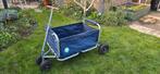 Blauwe Beachtrekker bolderkar, Ophalen, Opvouwbaar, Gebruikt