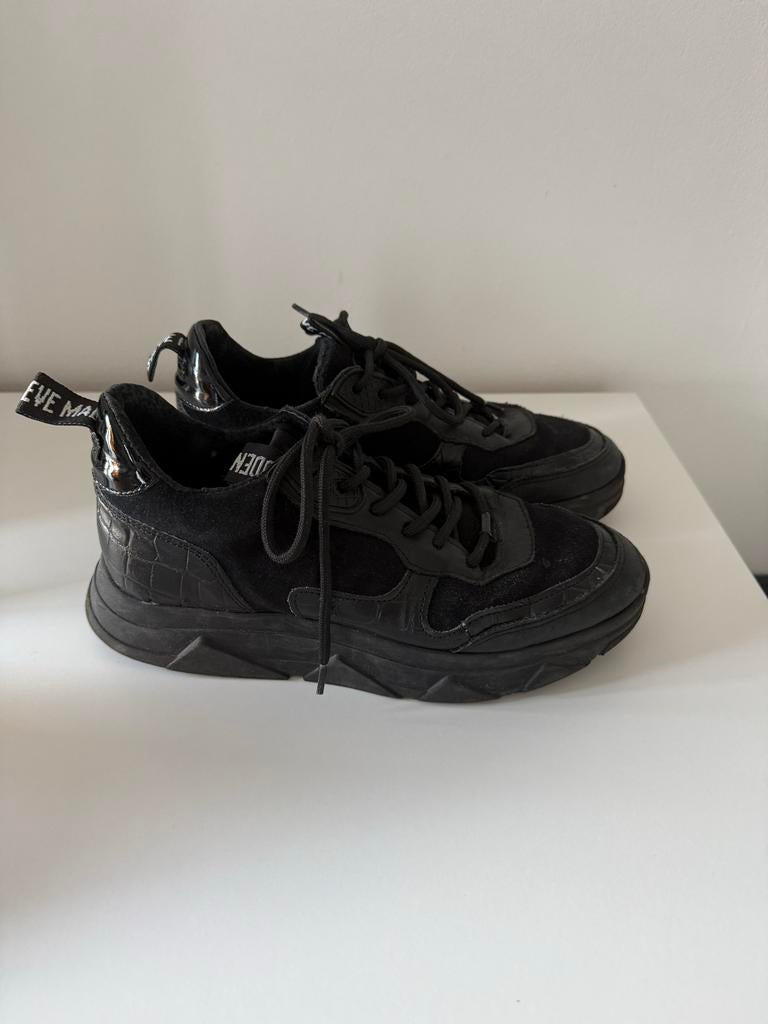 Steve Madden sneakers zwart maat 38, Zwart, Ophalen of Verzenden, Sneakers of Gympen, Zo goed als nieuw
