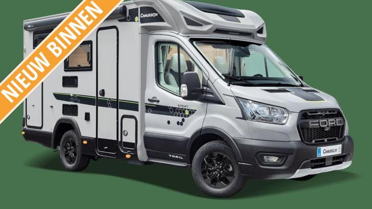 ALLEEN BIJ FOBBE CAMPERS NIEUW 2025 Chausson SportLine S697, Caravans en Kamperen, Campers, Bedrijf, tot en met 3, Half-integraal
