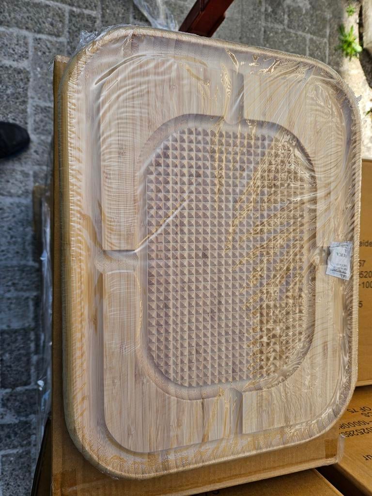 Relaxdays Snijplank / Serveerplank van bamboe, Diversen, Ophalen, Nieuw