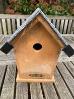 Vogelhuisje met leistenen dak - Vogelbescherming Nederland, Ophalen of Verzenden, Zo goed als nieuw