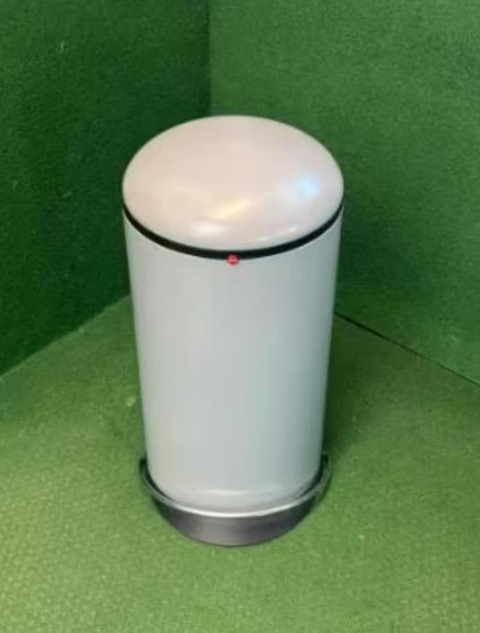 Hailo Harmony L Pedaalemmer 20L - Zilver/Zwart, Huis en Inrichting, Woonaccessoires | Prullenbakken, Nieuw, Metaal, Minder dan 50 cm