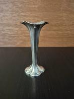 Vintage verzilverd vaasje - Art Nouveau stijl, Ophalen of Verzenden