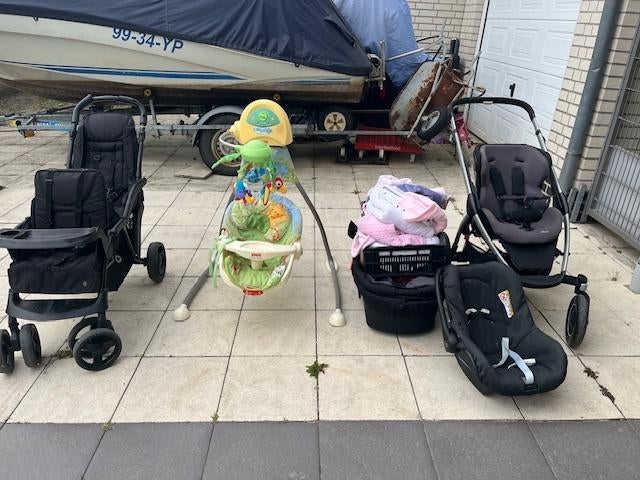 SPOED!! Partij kinderwagens, en diversen spullen (in 1 koop), Ophalen of Verzenden, Combiwagen, Maxi-Cosi, Luchtbanden