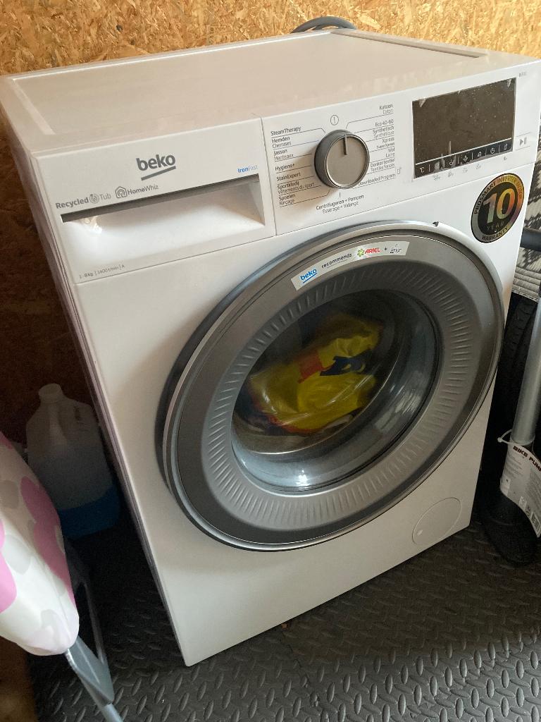 IronFast Beko Wasmachine, Witgoed en Apparatuur, Wasmachines, Ophalen, Zo goed als nieuw, Voorlader, 85 tot 90 cm