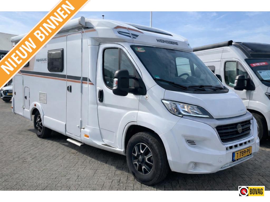 Weinsberg CaraCompact Pepper 600 MEG SCHOTEL/TV/FIETSLIFT, Ringverwarming, Fiat, Airbags, Tot en met 2