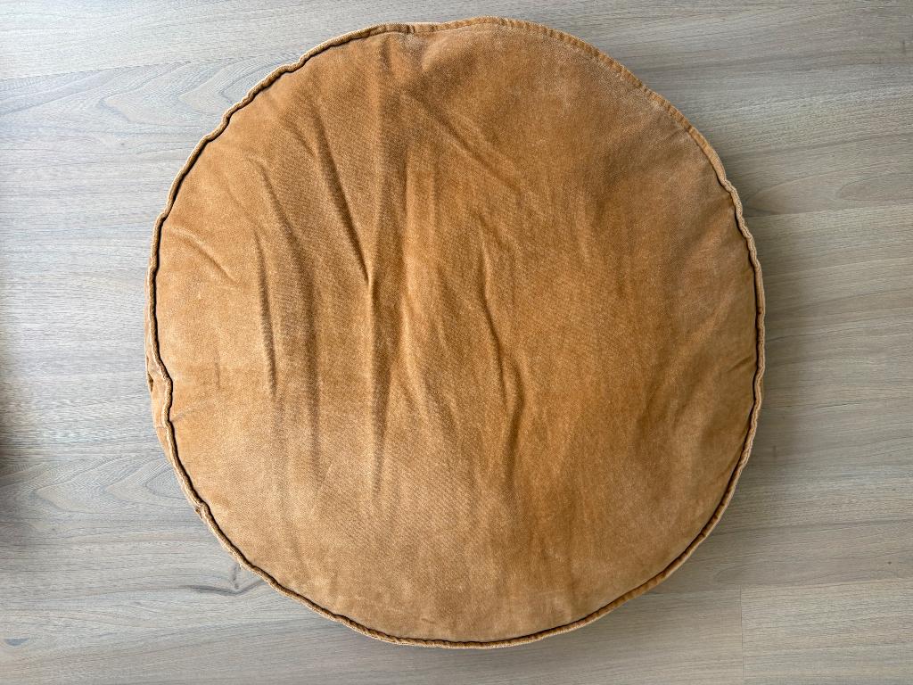 Rond kussen HKliving, Huis en Inrichting, Ophalen, Zo goed als nieuw, Rond