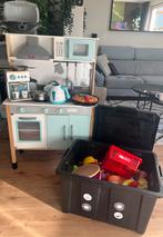 Nette speelgoedkeuken met veel accessoires, Ophalen, Zo goed als nieuw, Meubelstuk of Keukentje