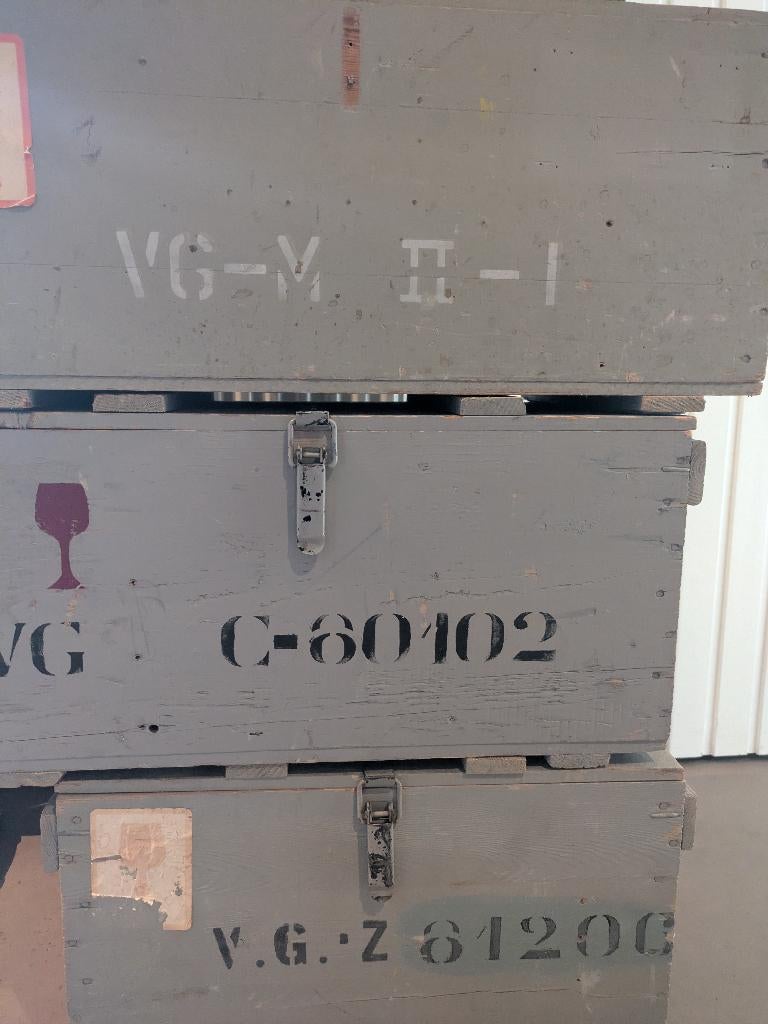 transport kisten, Ophalen