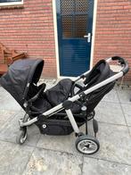Duo kinderwagen, Kinderen en Baby's, Tweelingen en Meerlingen, Ophalen, Gebruikt, Kinderwagen of Buggy