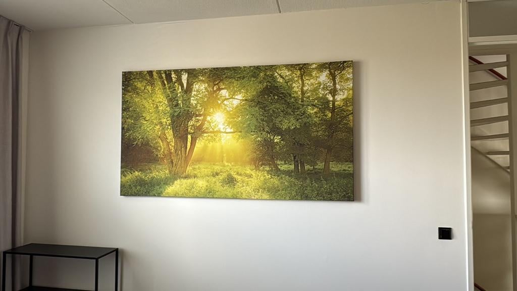 Rustgevende schilderij 100 x 180, Antiek en Kunst, Kunst | Schilderijen | Abstract, Ophalen of Verzenden