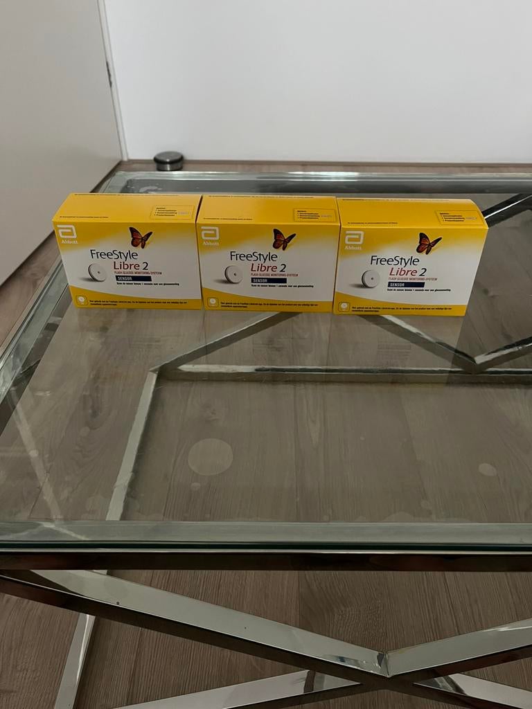3x freestyle libre 2 sensoren nieuw, Diversen, Verpleegmiddelen, Ophalen, Nieuw