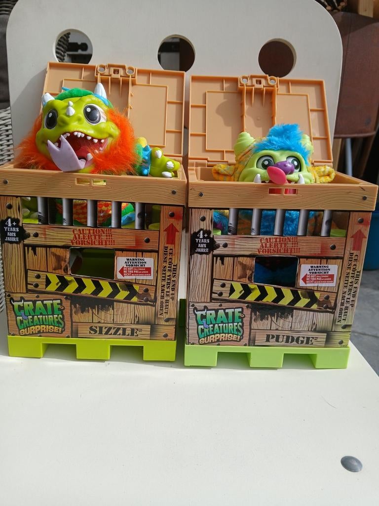 Crate Creatures Surprise Sizzle en Pudge, Ophalen of Verzenden
