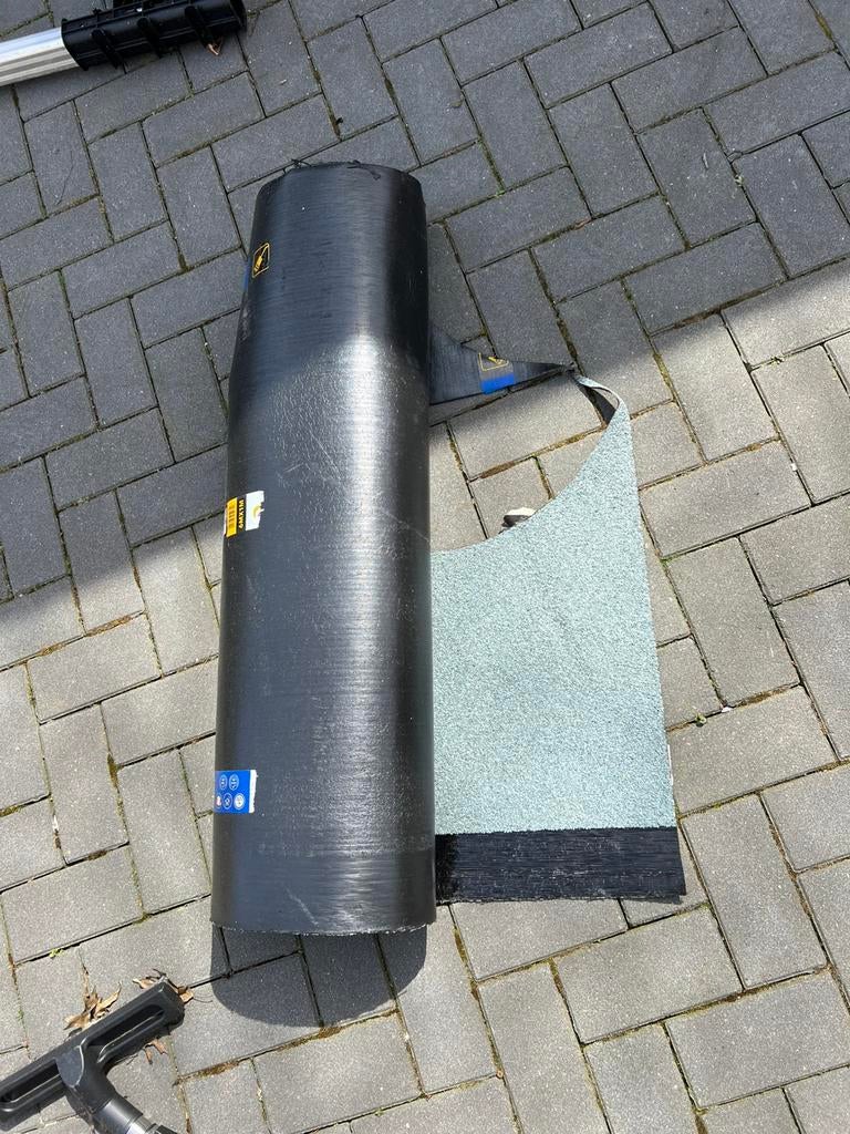 Rol Bitumen - Mineraal, Overige materialen, Zwart, Ophalen of Verzenden, 15 m² of meer