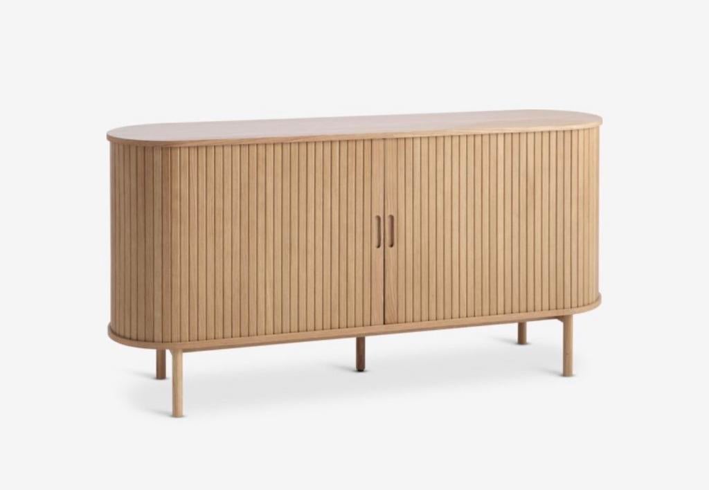 Nieuw in doos: viral Jysk LYNGVIG tv meubel 160 cm eiken, Huis en Inrichting, Kasten | Televisiemeubels, Nieuw, Minder dan 100 cm