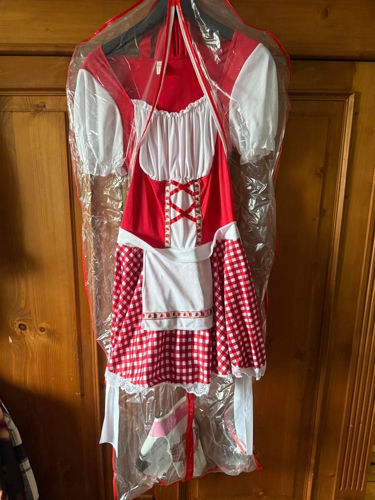 Roodkapje maat m, Ophalen of Verzenden, Zo goed als nieuw, Carnaval