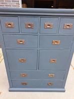 Grijze grenen ladekast, Huis en Inrichting, Kasten | Ladekasten, Ophalen, RoDeKo Volendam, R.kooij65@gmail.com, Gebruikt