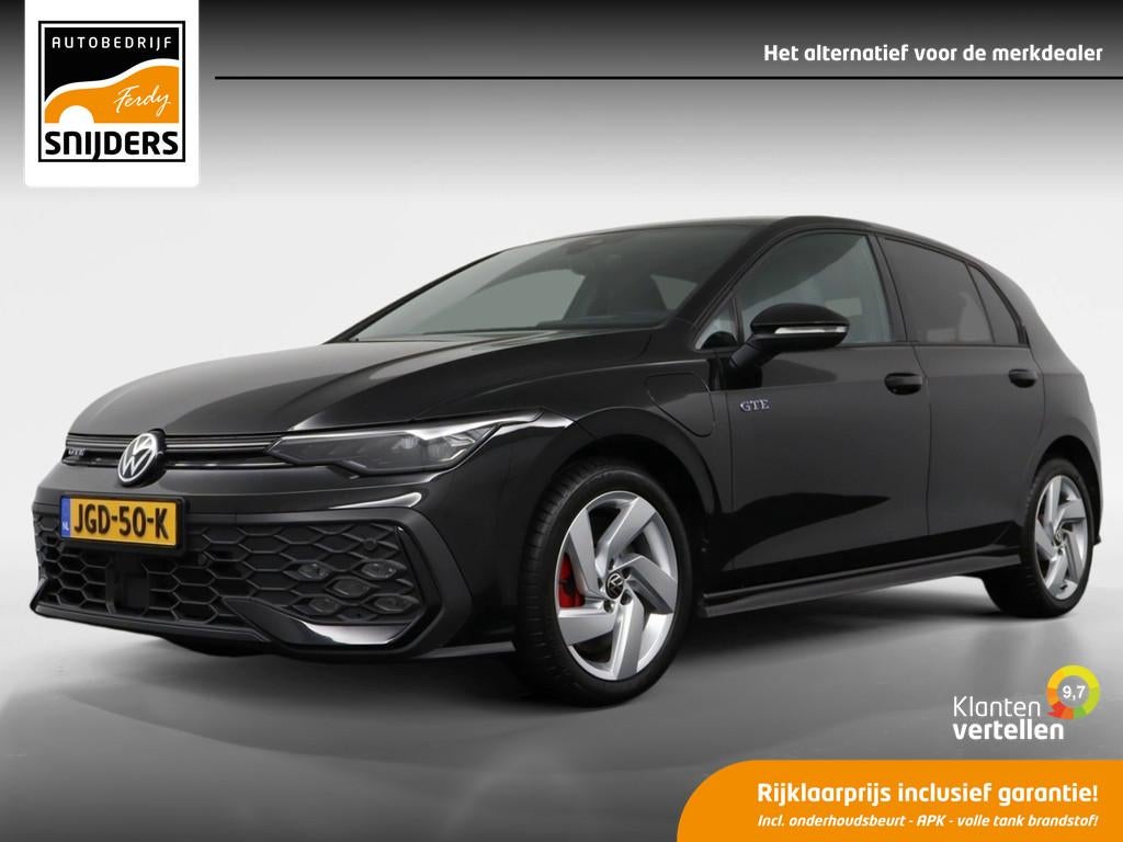 Volkswagen Golf 8.5 1.5 eHybrid GTE 272PK DSG | IQ Led | Ele, 12 maanden, 4 cilinders, Zwart, 1568 kg