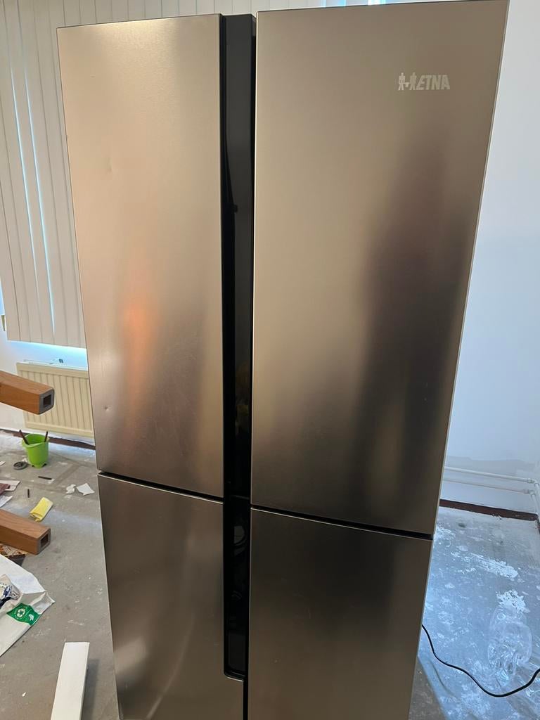 Etna koelkast met vriezer ket vervoersschade, 200 liter of meer, 60 cm of meer, Met aparte vriezer, Zo goed als nieuw