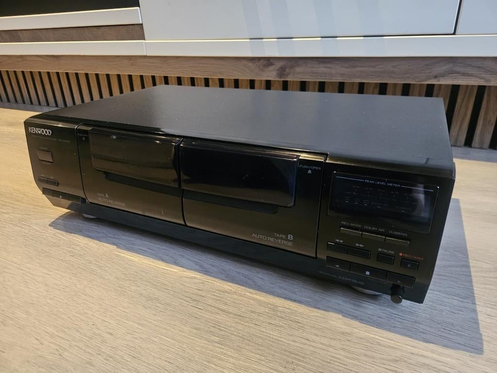 KENWOOD STEREO DUBBELE CASSETTEDECK
TYPE KXF-W3030, Ophalen of Verzenden