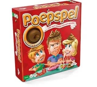 Poepspel - Leuk familiespel!, Megableu, Ophalen of Verzenden, Zo goed als nieuw, Drie of vier spelers