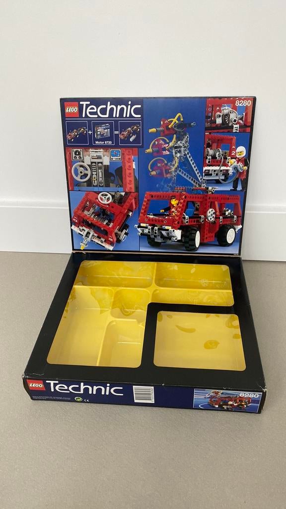 Lego 8280 Technic Brandweer + Doos, Kinderen en Baby's, Speelgoed | Duplo en Lego, Ophalen of Verzenden, Zo goed als nieuw