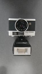 Konica C35 met Mecablitz 20bc4, Audio, Tv en Foto, Ophalen of Verzenden, Compact, Konica